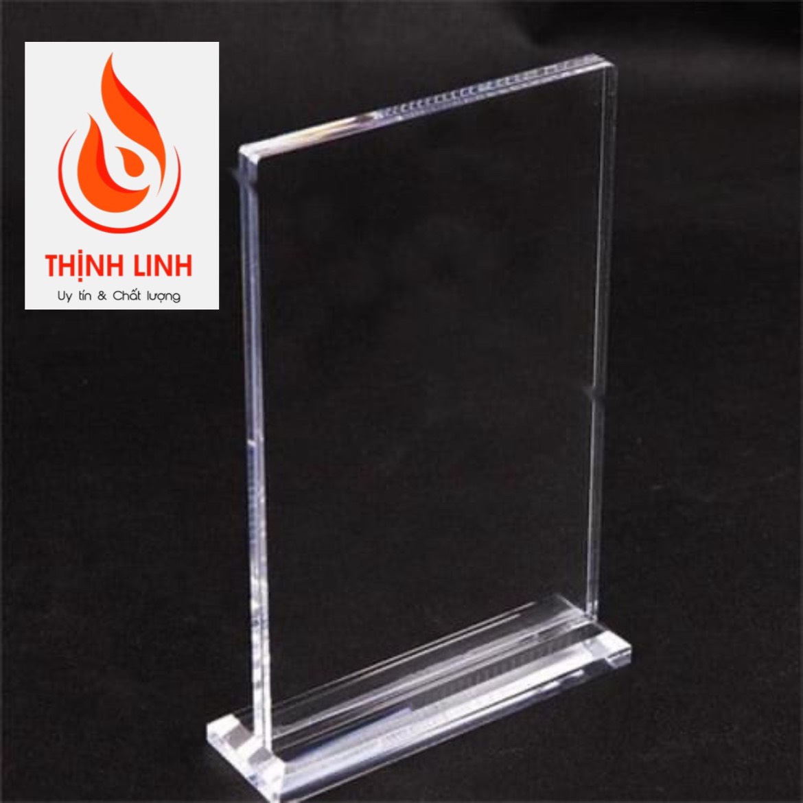 Kệ Menu Mica chữ T