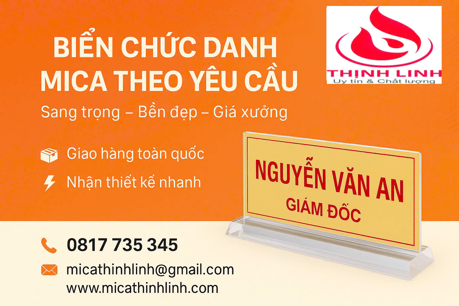 Biển Chức Danh