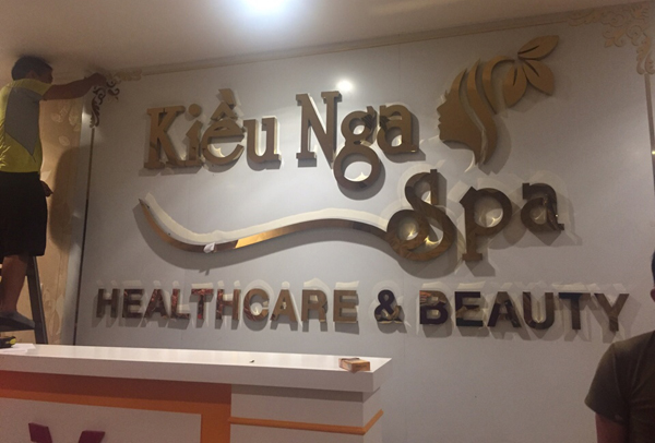 Biển hiệu quảng cáo chữ nổi