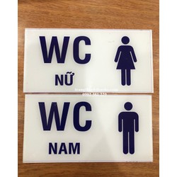 Biển chỉ dẫn mica in UV Biển chỉ dẫn mica in UV