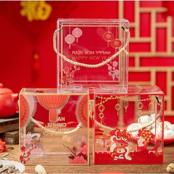 Hộp mica đựng bánh kẹo mẫu 4 Hộp mica đựng bánh kẹo mẫu 4