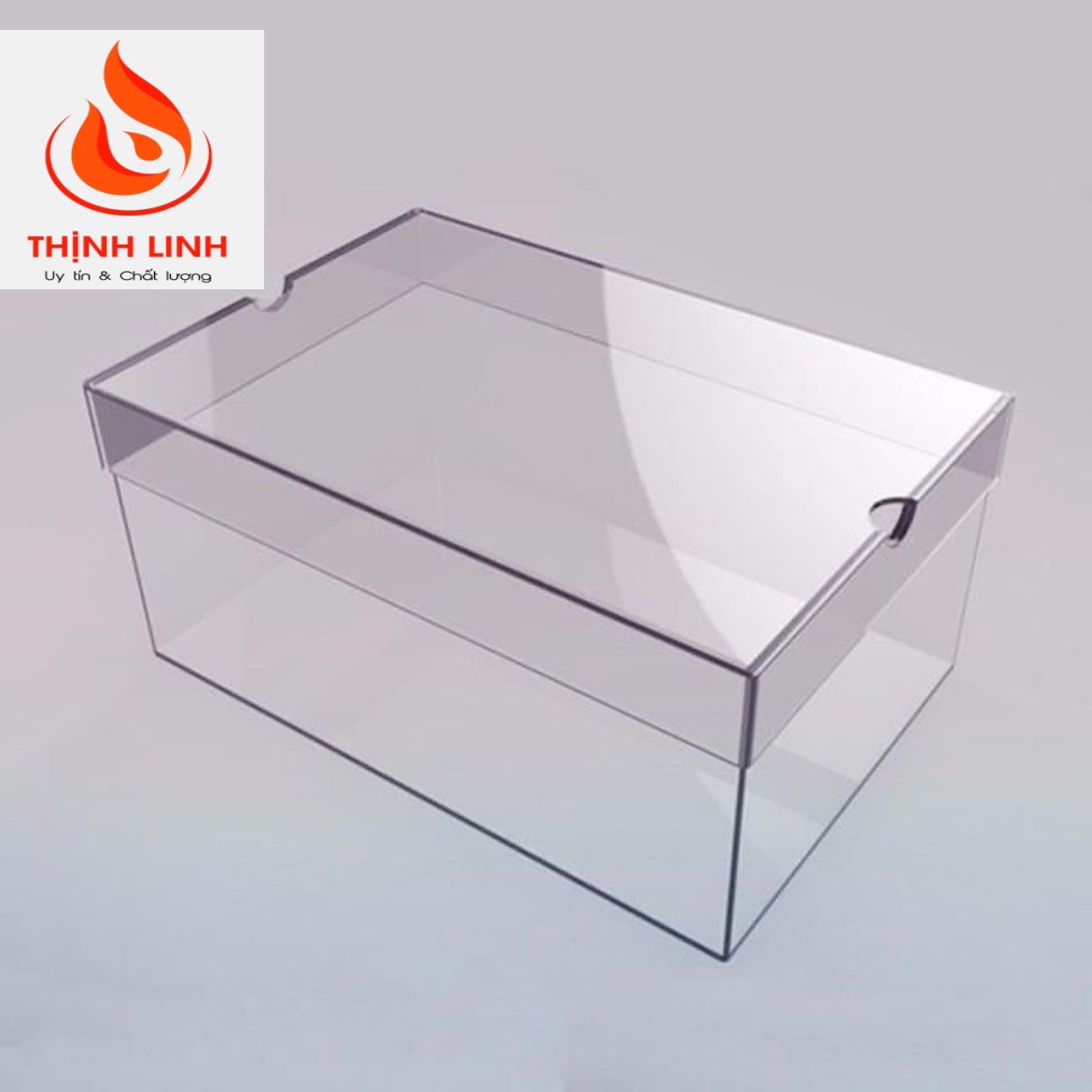 Hộp Mica Có Nắp Mẫu 7