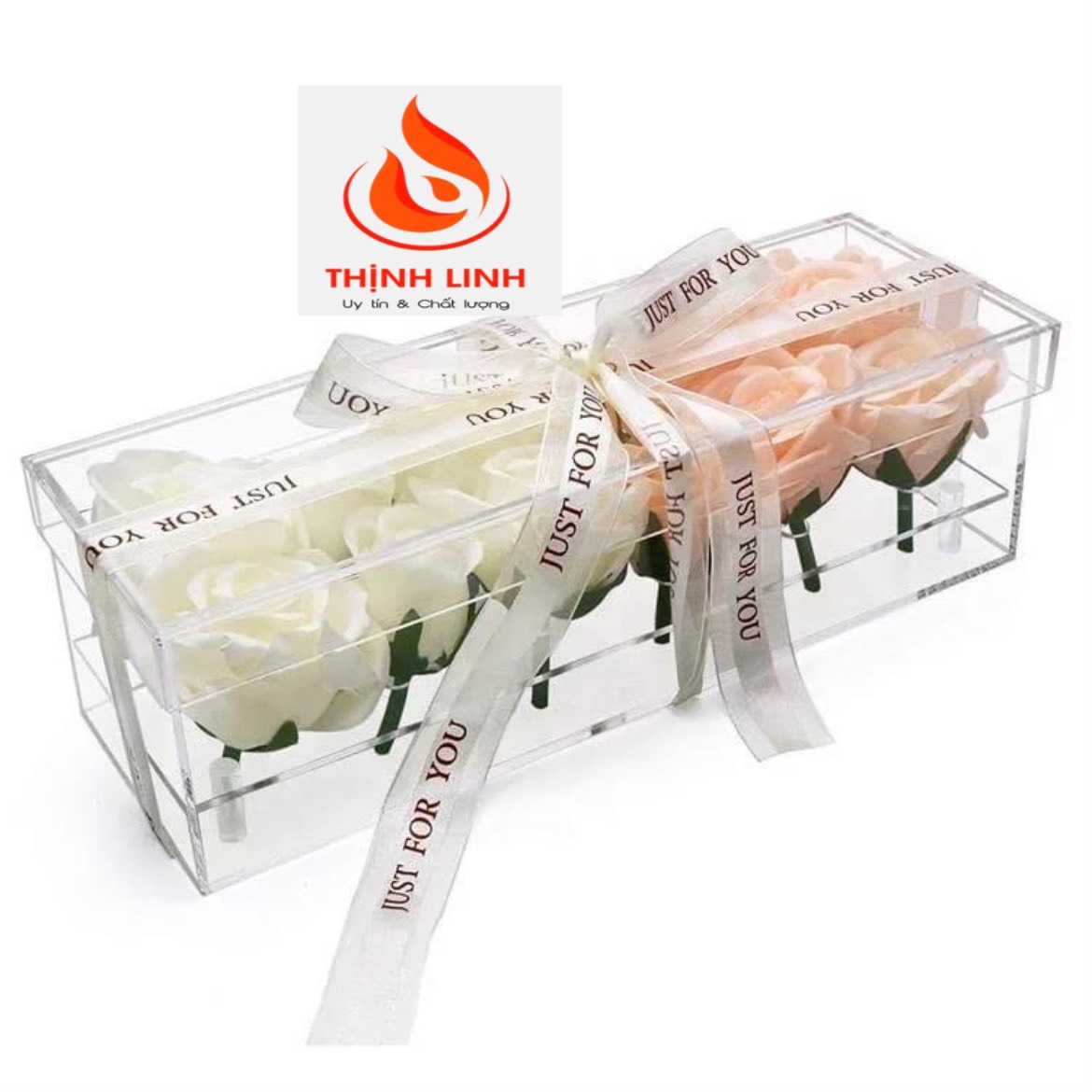 Hộp Mica Trưng Bày Hoa Mẫu 2