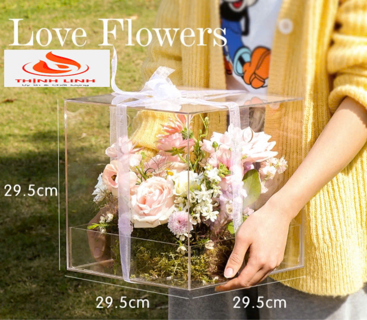Hộp Đựng Hoa Trong Suốt Hộp Đựng Hoa Trong Suốt