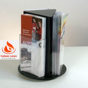 Kệ Mica Xoay Để Tờ Rơi Kệ Mica Xoay Để Tờ Rơi