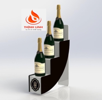 Kệ Mica Trưng Bày Rượu Mẫu 2