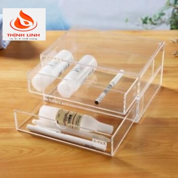 Kệ Mica Đựng Mỹ Phẩm Mẫu 1