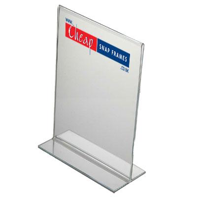 Menu mica chữ T đế trong