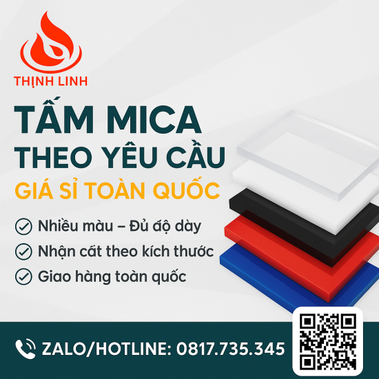 Tấm Mica Là Gì? Ứng Dụng, Phân Loại Và Báo Giá Mới Nhất 2025 Tấm Mica Là Gì? Ứng Dụng, Phân Loại Và Báo Giá Mới Nhất 2025