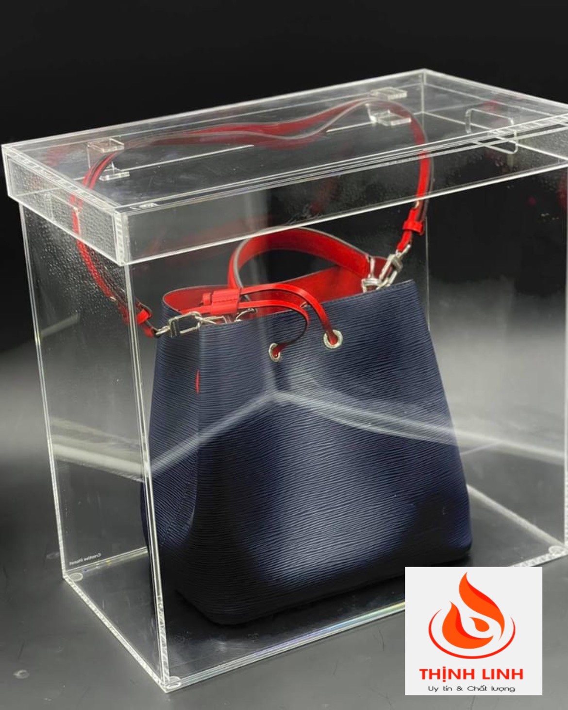 Hộp Mica Có Nắp Mẫu 5